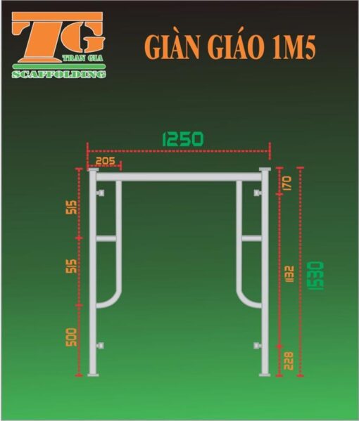 Giàn Giáo 1m5